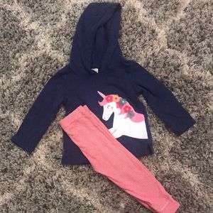 Hoodie and pants size 18 months